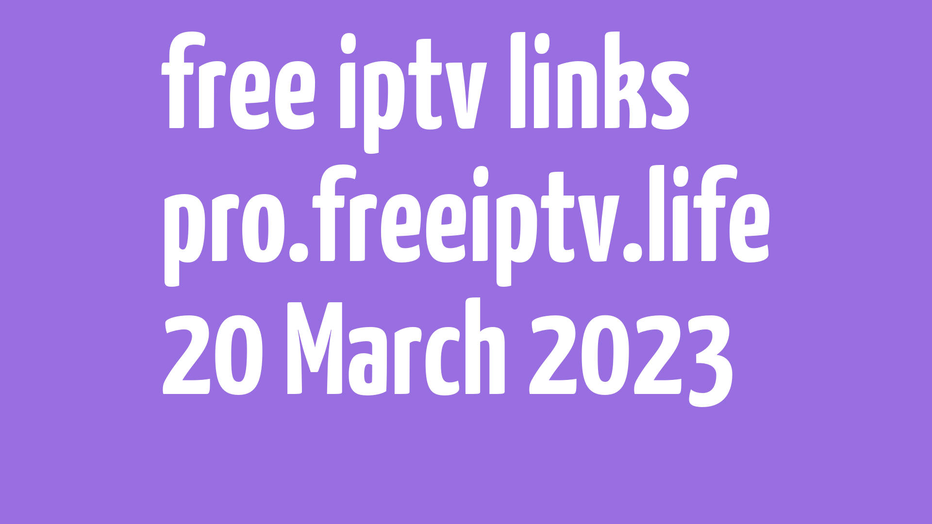 free iptv links 190323